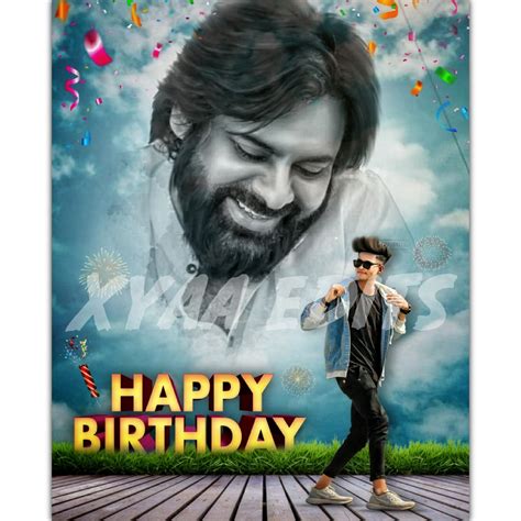 Pawan Kalyan Birthday Photo Editing