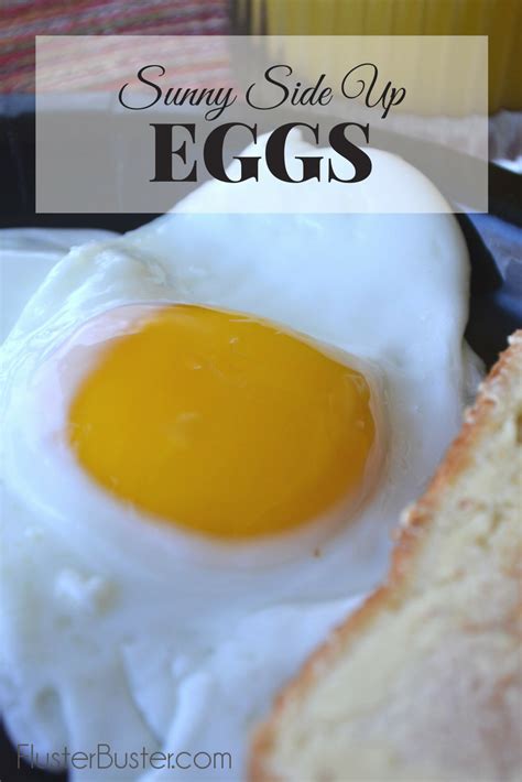 How to Make Perfect Sunny Side Up Eggs | Fluster Buster