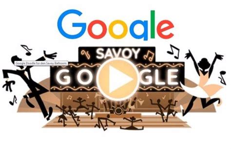 Google celebrates swing dancing and the Savoy Ballroom with Doodle