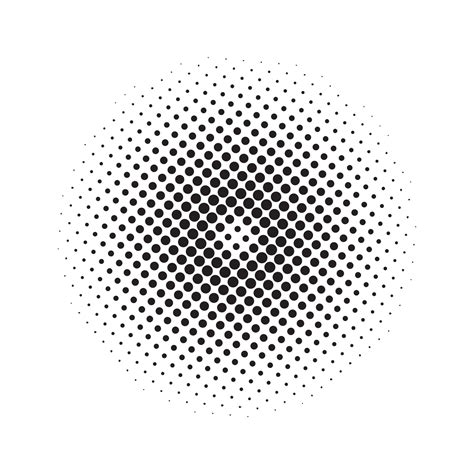 Abstract halftone circle 13332808 Vector Art at Vecteezy