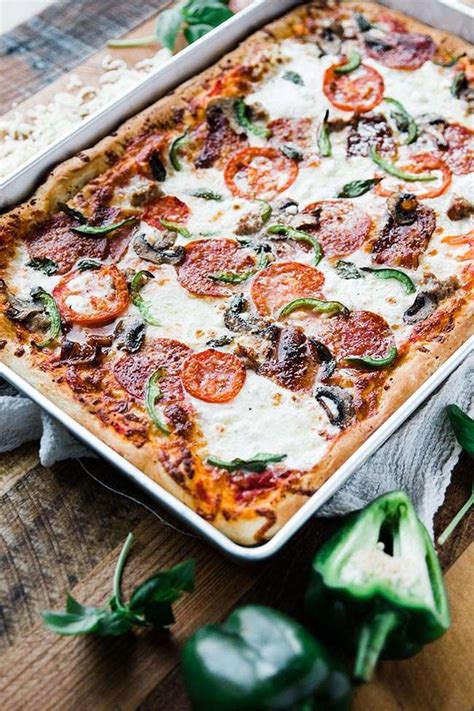 Sheet Pan Sicilian Pizza Recipe - Chef Billy Parisi