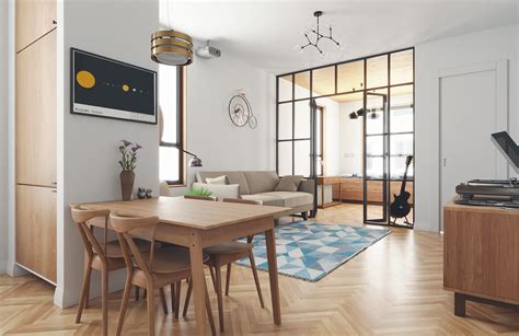 Interior rendering made in Blender 2.80 on Behance