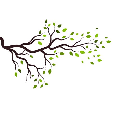 Tree branch vector ilustration design 13777745 Vector Art at Vecteezy