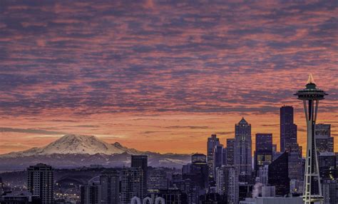 Seattle Skyline Wallpapers - Wallpaper Cave