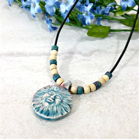 Boho Sun Celestial Necklace Sun Pendant Bohemian Jewelry - Etsy