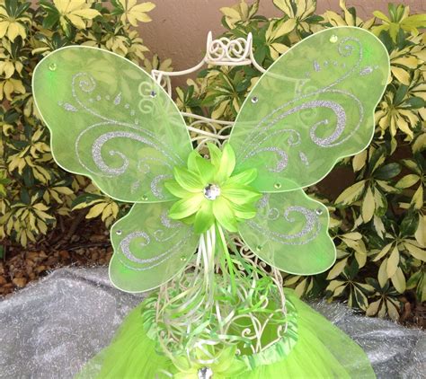 Tinkerbell Wings Green Fairy Wings Tinkerbell by partiesandfun