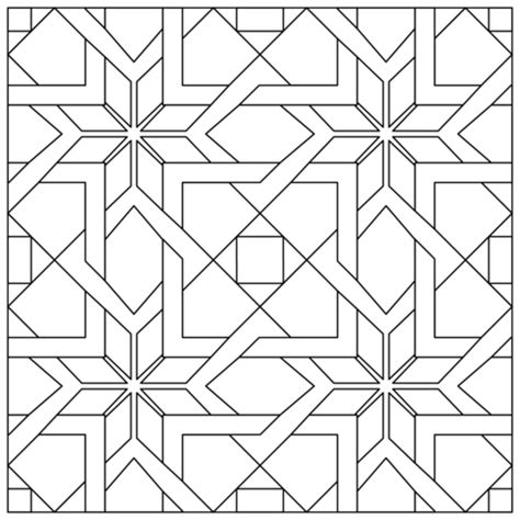 Middle Ages Pattern coloring page | Free Printable Coloring Pages