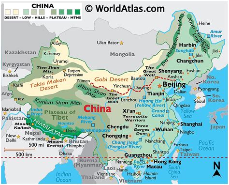 Mapas de China - Atlas del Mundo