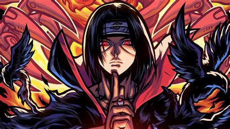 1920x1080 Resolution Itachi Uchiha Cool Digital Art Naruto HD 1080P ...