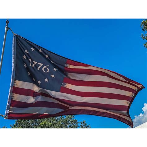 Vintage 1776 Patriotic USA Flag -3 X 5 ft. Standard (Betsy Ross)