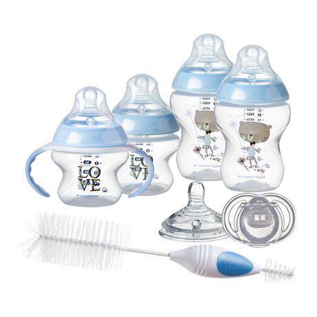 Tommee Tippee Closer to Nature Newborn Baby Bottle Set (Boy) | Walmart Canada