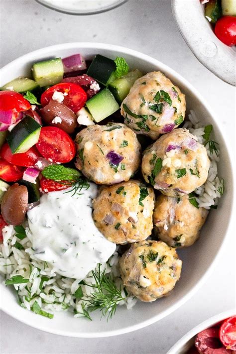 greek chicken meatballs recipe - setkab.com