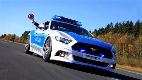 Ford Mustang police car is latest ‘Tune It! Safe!’ project in Germany ...