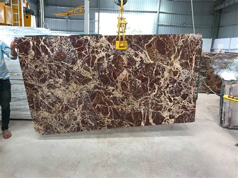 Marble Slabs | Stone Slabs - Spider Red Marble Slabs Red Polished Slabs