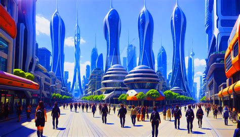 Futuristic City. Concept Art by exclusiveartmaker193 on DeviantArt