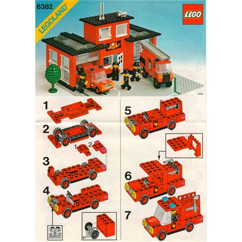 LEGO Fire Station Set 6382 Instructions | Brick Owl - LEGO Marketplace