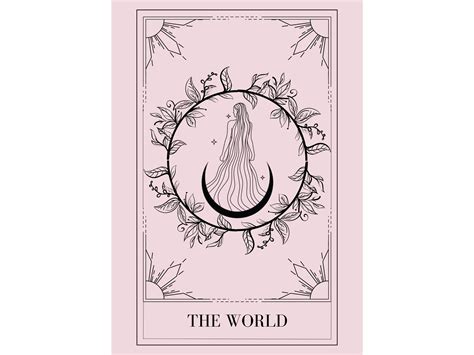 The World Tarot Art Print Digital A3 File. Tarot Deck - Etsy