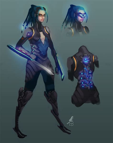 Brent Toyomitsu - Sci-Fi Character Concept Art