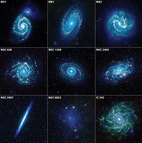 A colorful new collection of galaxies from NASA's Wide-field Infrared Survey Explorer, or WISE ...