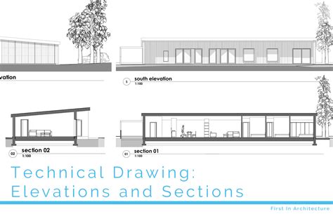 Technical Drawing: Elevations and Sections