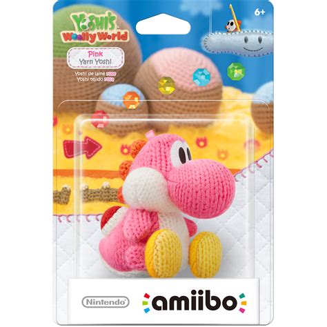 Nintendo Pink Yarn Yoshi amiibo Figure NVLCYAAB B&H Photo Video