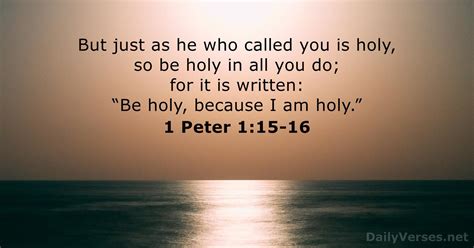 76 Bible Verses about 'Holy' - DailyVerses.net