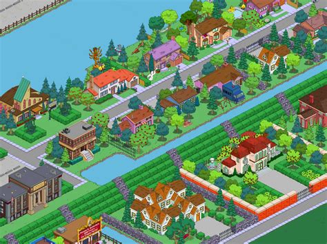 Simpsons Tapped Out Accurate Layout - Wally Blog