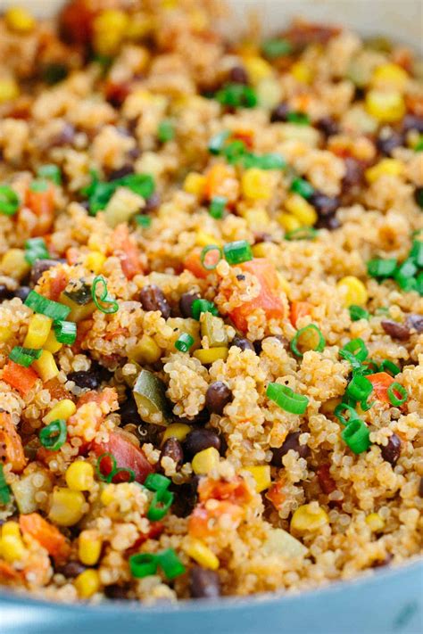 quinoa vegetable recipes