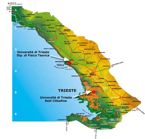 Dario Velicogna Trieste Italy Map