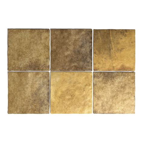 Artisan Gold 13.2cm x 13.2cm Wall Tile | Wall tiles, Tiles, Gold tiles ...