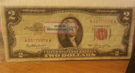 2 Dollar Bill 1953