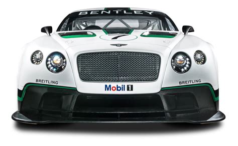 Download Bentley Continental GT3 R Car Front View PNG Image for Free