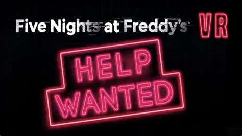 Five Nights At Freddy's VR: Help Wanted Trailer Has Dropped