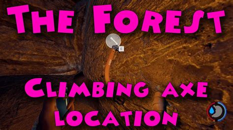 The Forest - Climbing axe location | Jawsegaming