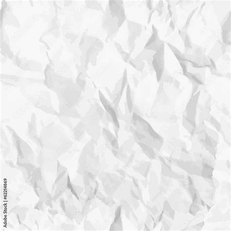 Seamless crumpled paper texture Stock Vector | Adobe Stock