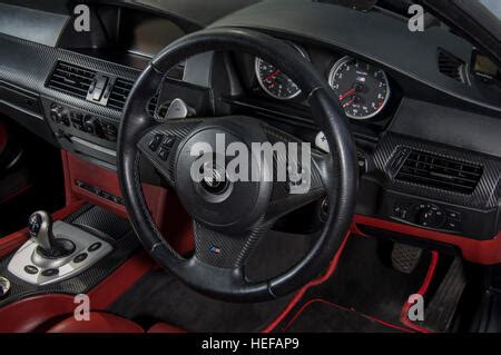 BMW E60 M5 Interior Stock Photo: 62133176 - Alamy