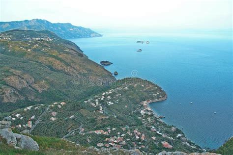 Landscape of Sorrento`s Peninsula Stock Photo - Image of country, lubrense: 92855076