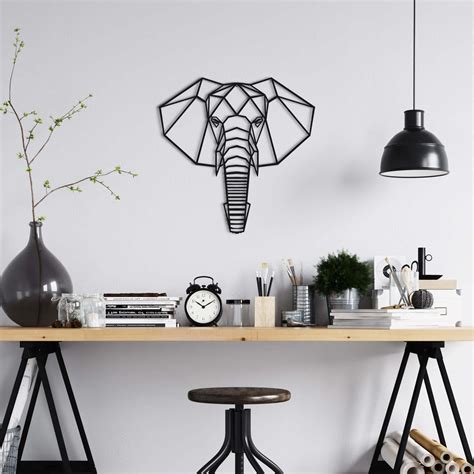 Elephant Metal Wall Decor – Hencely