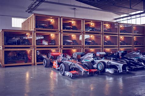 The F1 Collection At Mercedes's Holy Halls (A closed-to-public storage ...