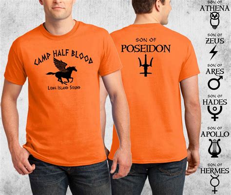 Camp Half Blood T-shirt Percy Jackson Halloween Costume 2