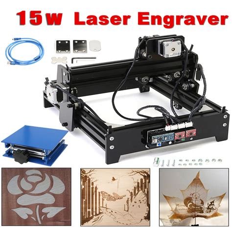 15W Laser AS-5 USB Desktop 15000mW CNC Laser Engraver DIY Marking ...