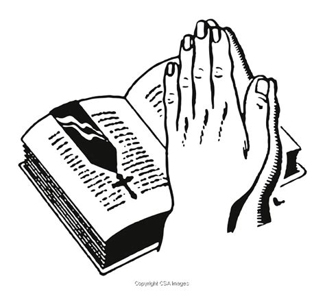 Praying Hands Bible