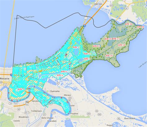 New Orleans Flood Zone Map - Maping Resources