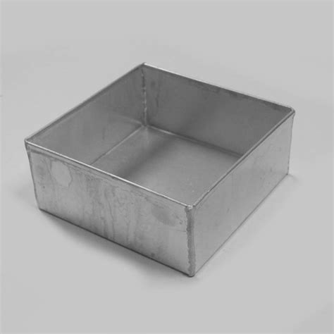 Buy Aluminium Cake Tin Mold - Heavy Duty - Square Shape - Size 2 - 6 ...