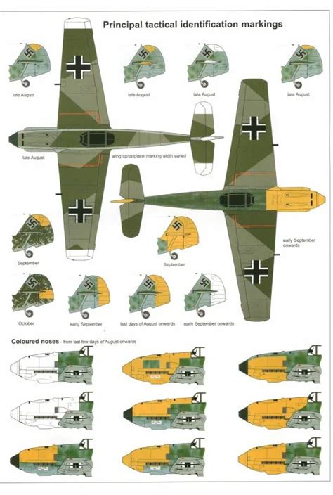 For-aero-modelers-messerschmitt-bf-109-e-camouflage-and-markings-1940 ...