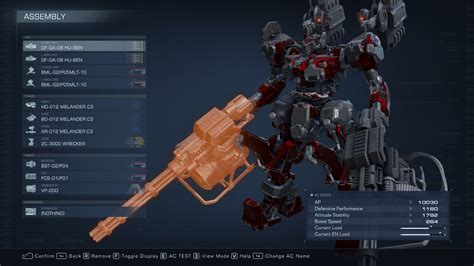 Armored Core 6: All arm weapons in AC6