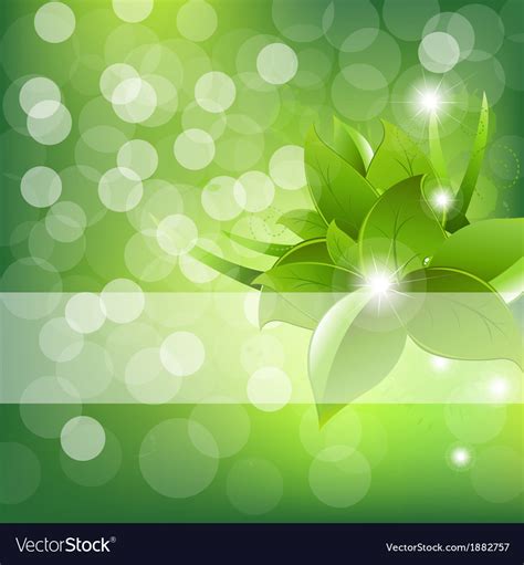 Green Leaves Design Royalty Free Vector Image - VectorStock