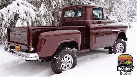 1955 Chevy Pickup 4X4 is a Restored Classic Truck, a Hot Rod, and an ...