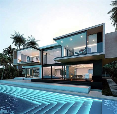 Luxury Modern Villa Exterior Designs : 6 Key Elements - DHOMISH