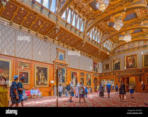 Windsor castle interior hi-res stock photography and images - Alamy